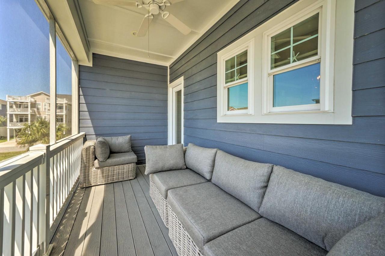 Bright Coastal Abode With Porch And Beach Access! Carolina Beach Exterior photo